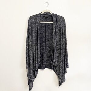 Banana Republic Women’s Gray Knit Open Front Cardigan Waterfall Style Size Small